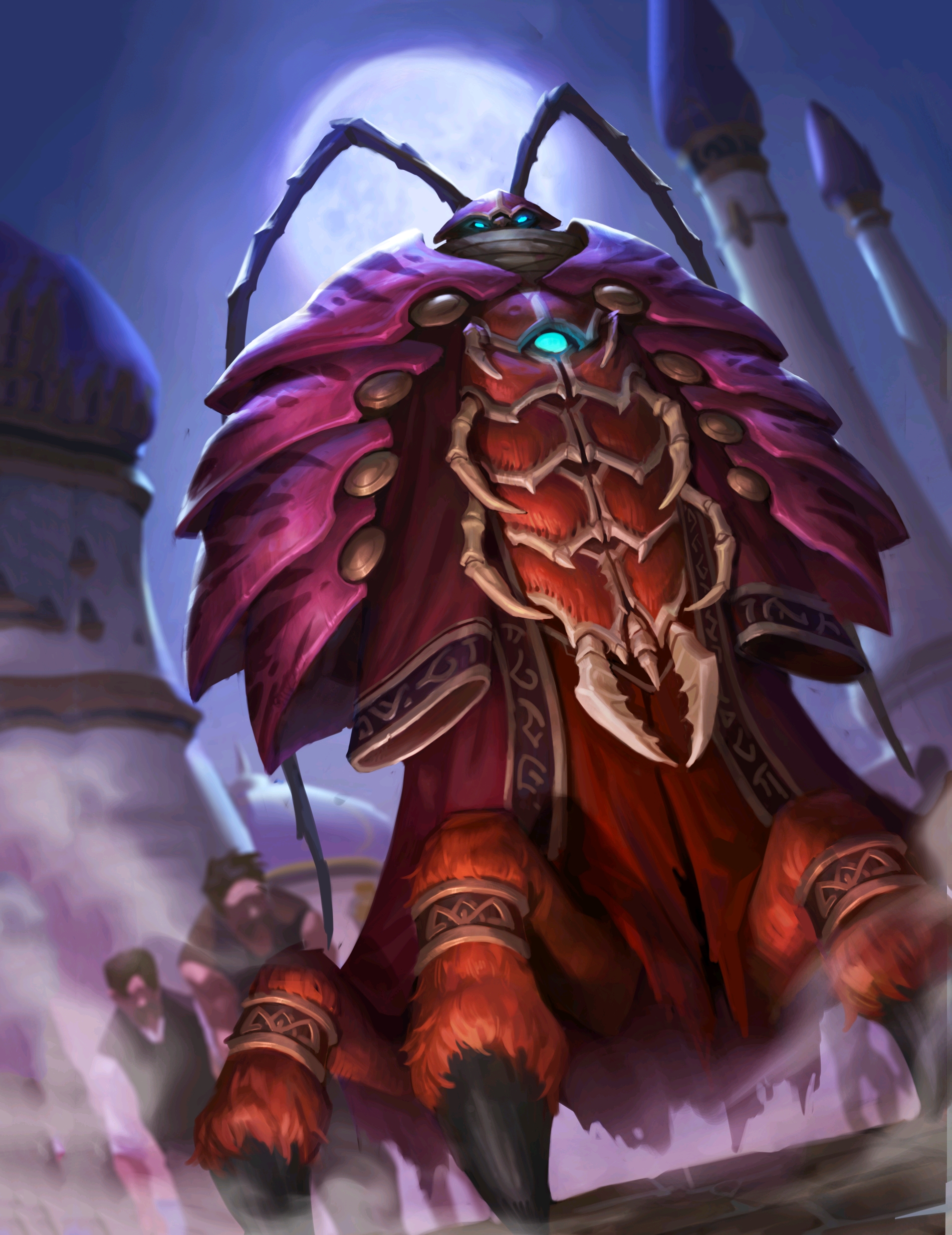 炉石传说暗夜崛起原画卡面流量党谨入