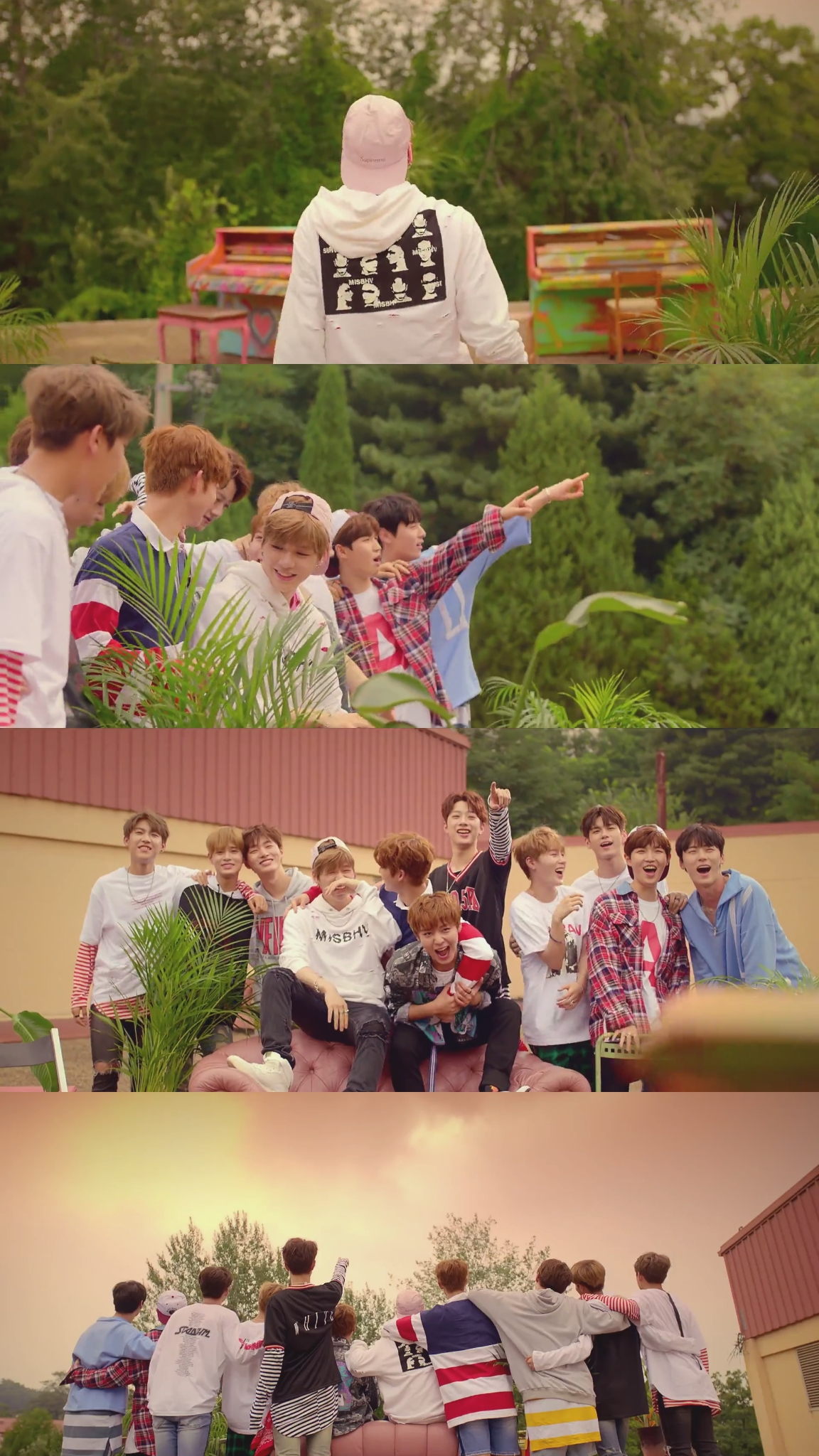 wannaoneenergetic壁纸部分修改表情包附赠