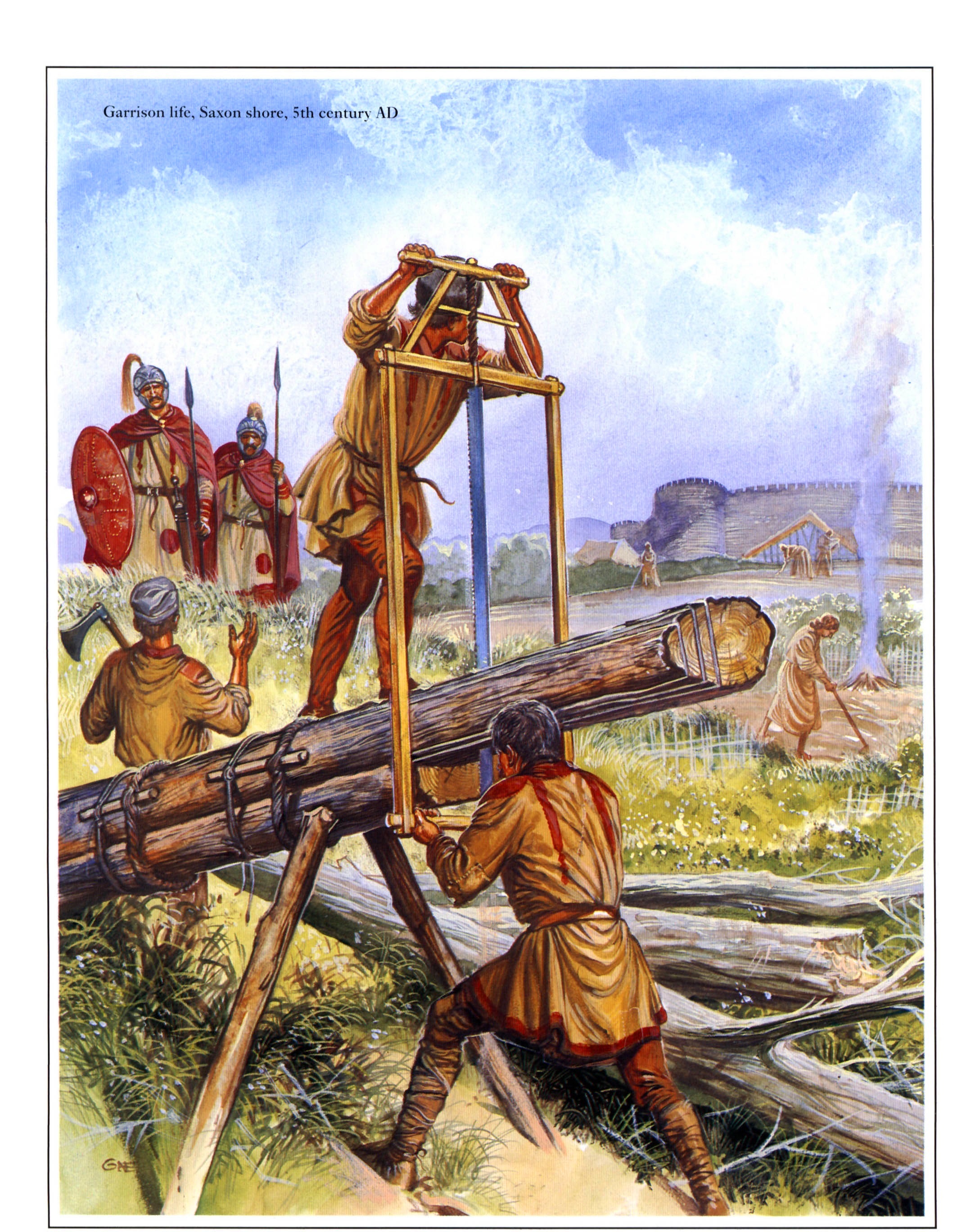 历史插图赏晚期罗马系列1