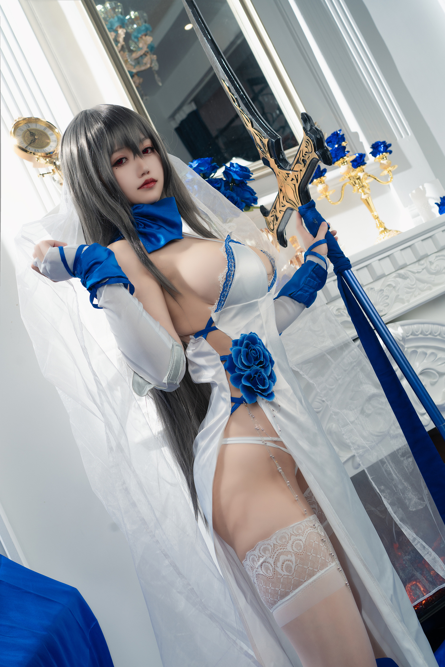 小仓千代w路易九世礼服COSplay2