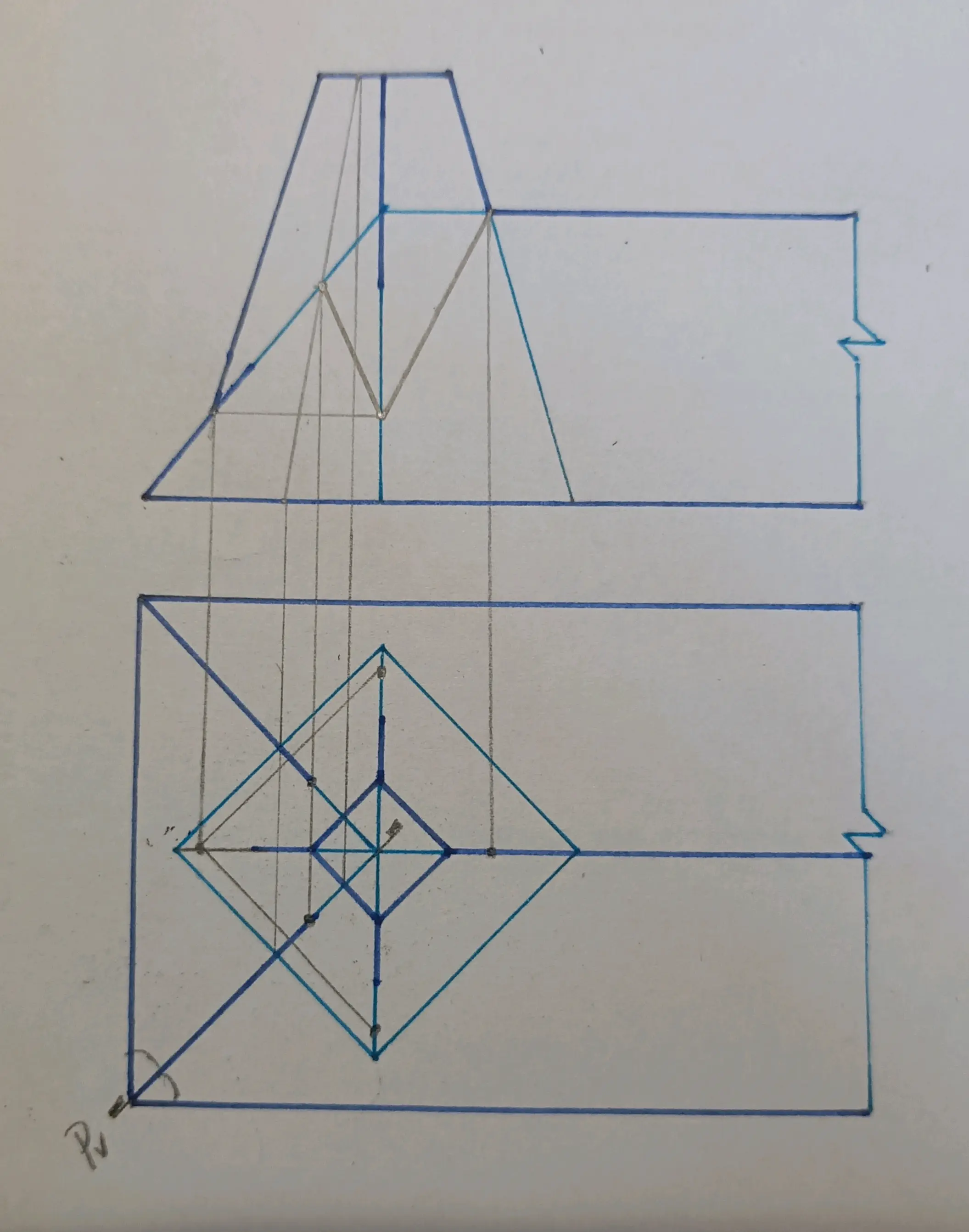 画法几何相贯线图片