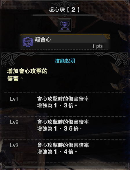 b站最全【mhw】宝珠大全及技能全解析(第二期)