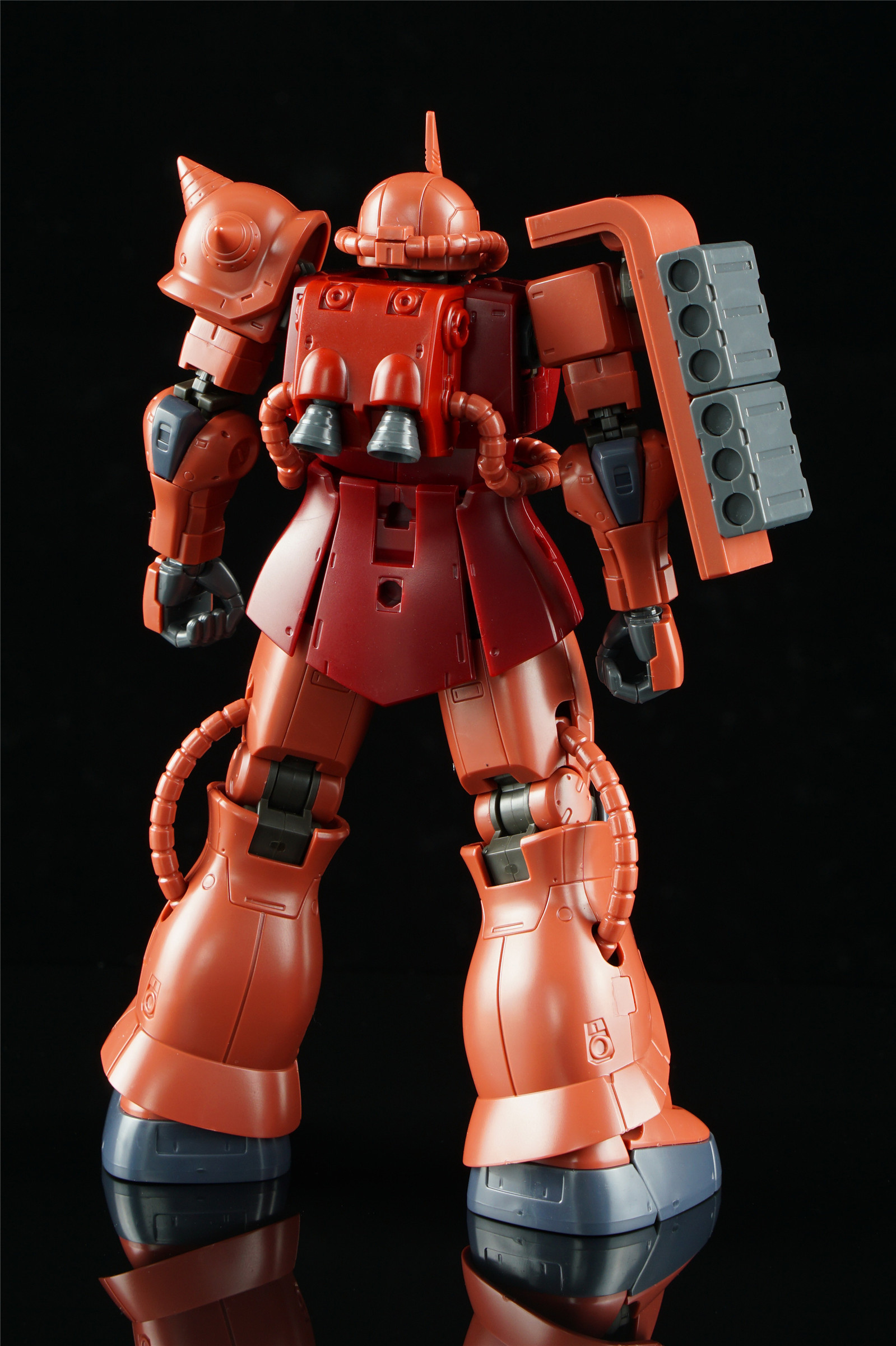 【高达模型吧评测】夏亚专用扎古ii 赤色彗星ver.