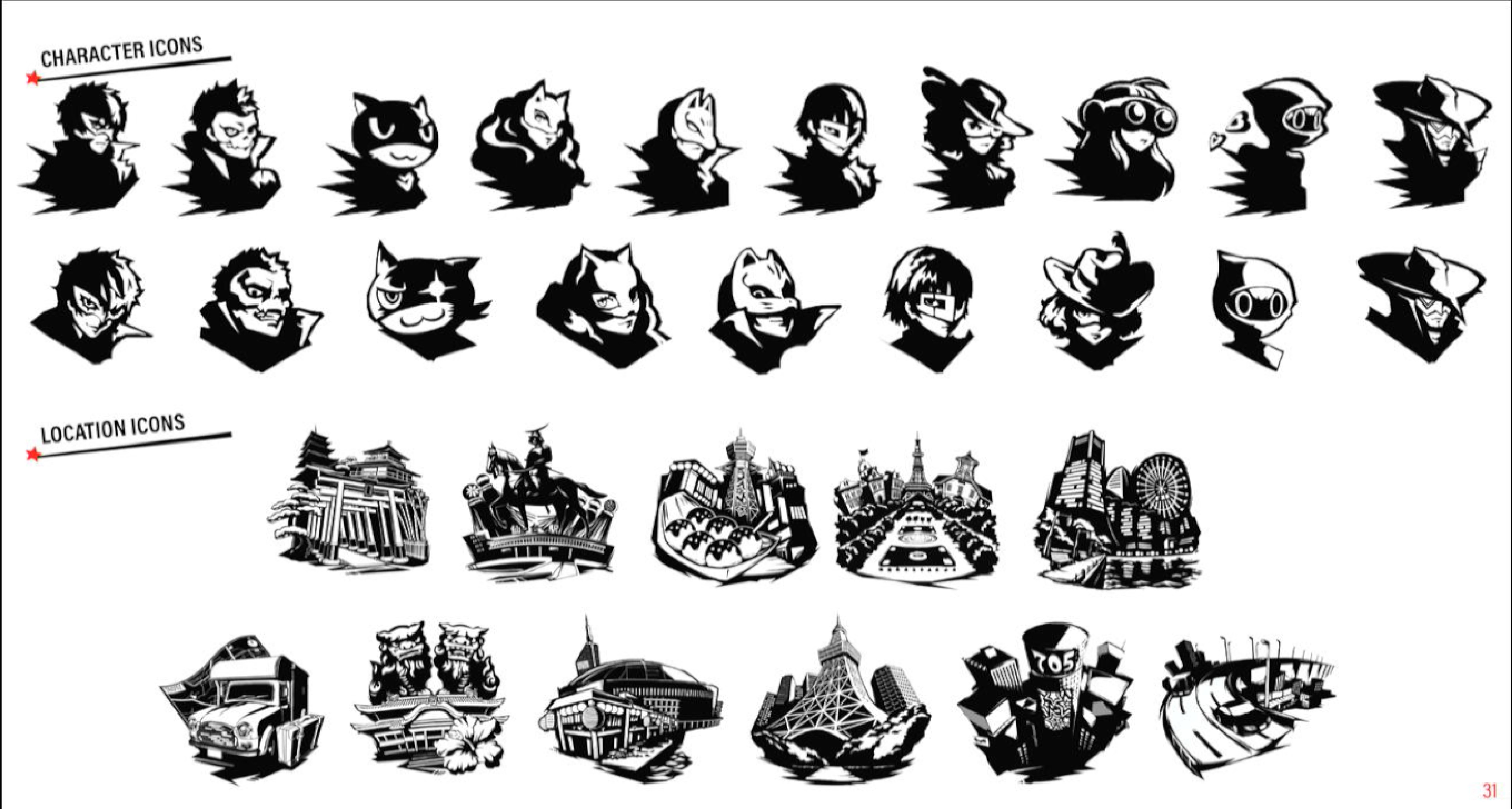 p5设定集【2】 - 哔哩哔哩