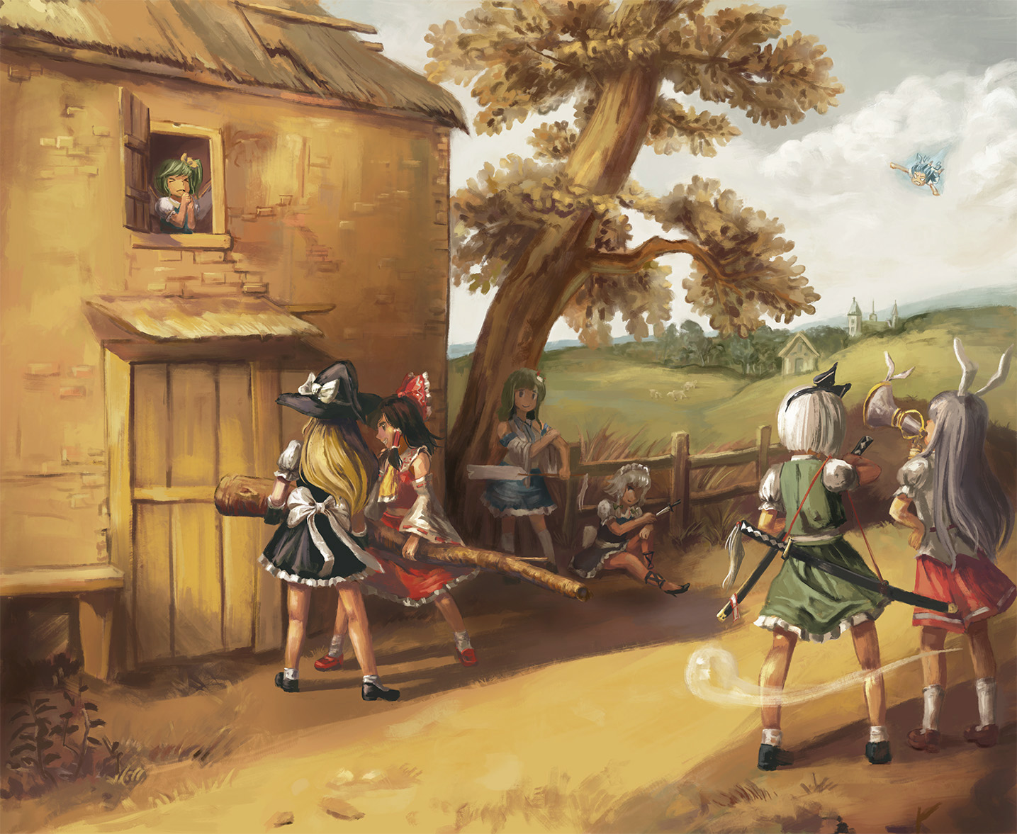 东方名画鉴赏-《自由宣言》