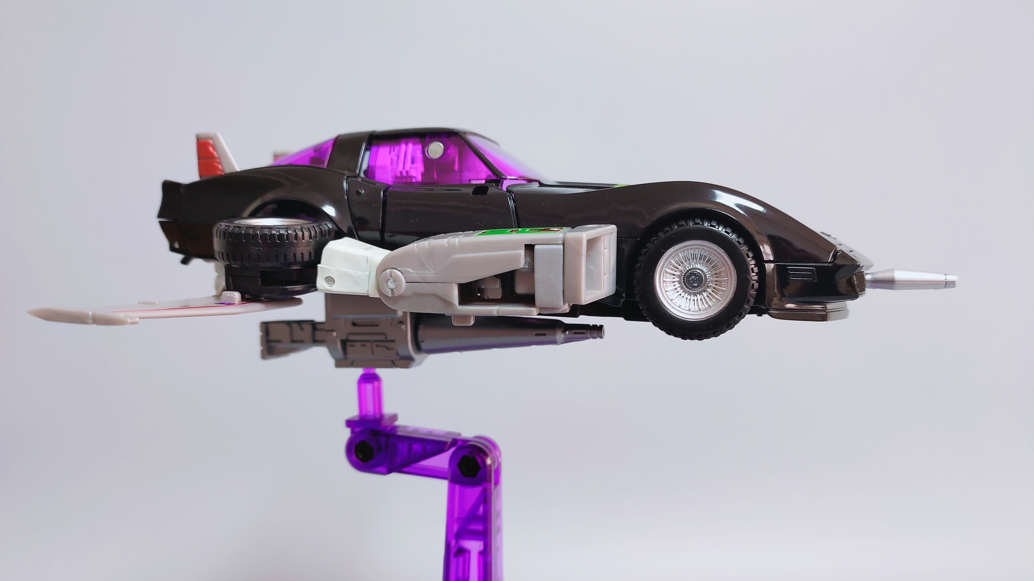 变形金刚 mp25l loudpedal 超音速/油门 戴亚克隆配色 黑色轮胎