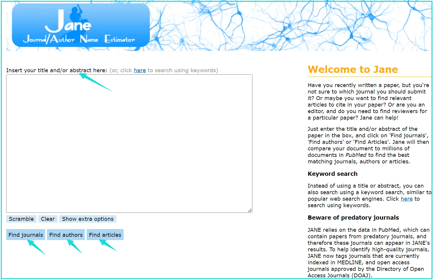 选刊工具JANE （找研究相近的期刊、文章和研究者） 哔哩哔哩