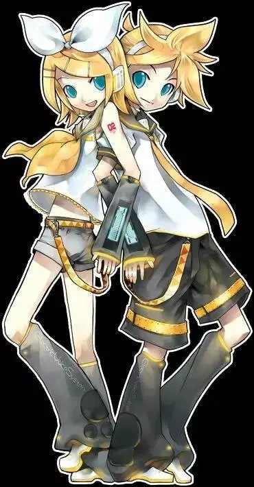 绘画 如何画镜音双子 哔哩哔哩