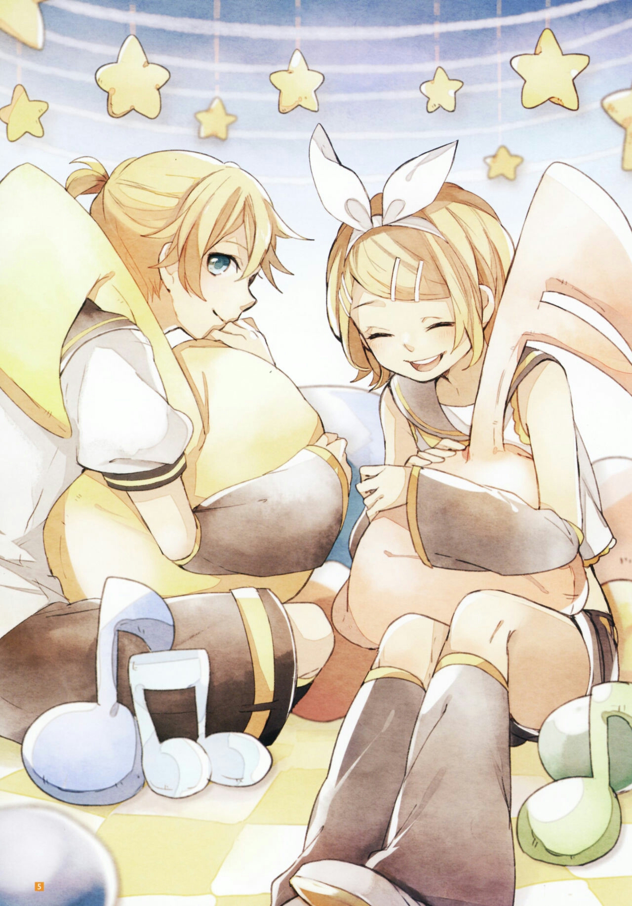 镜音双子壁纸及精美图片放送p7