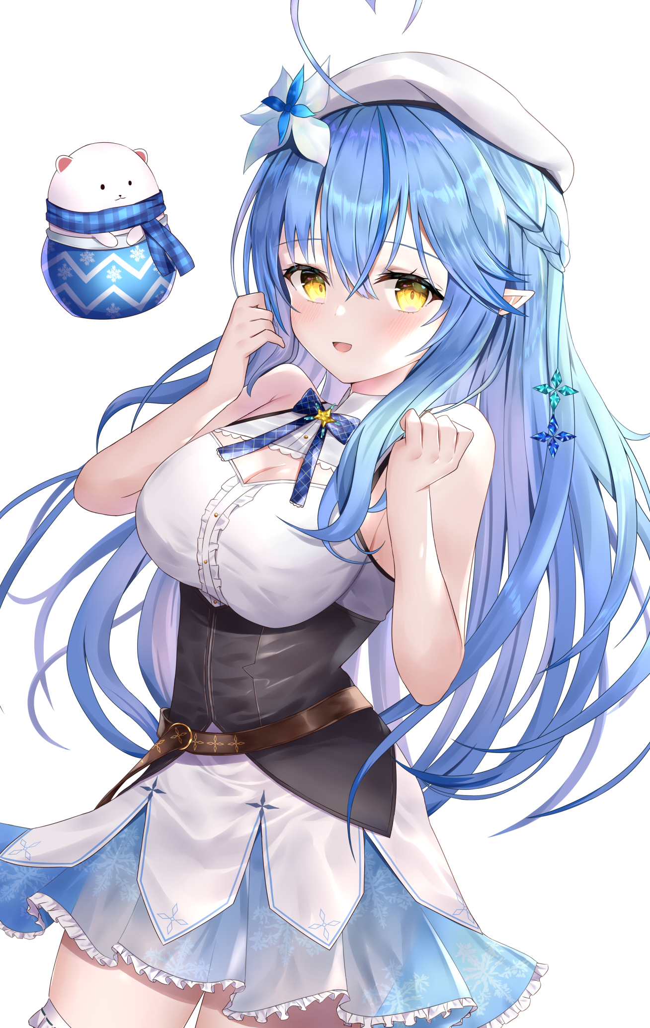 雪花ラミィ/雪花菈米部分fanart #らみあ91と 第二期