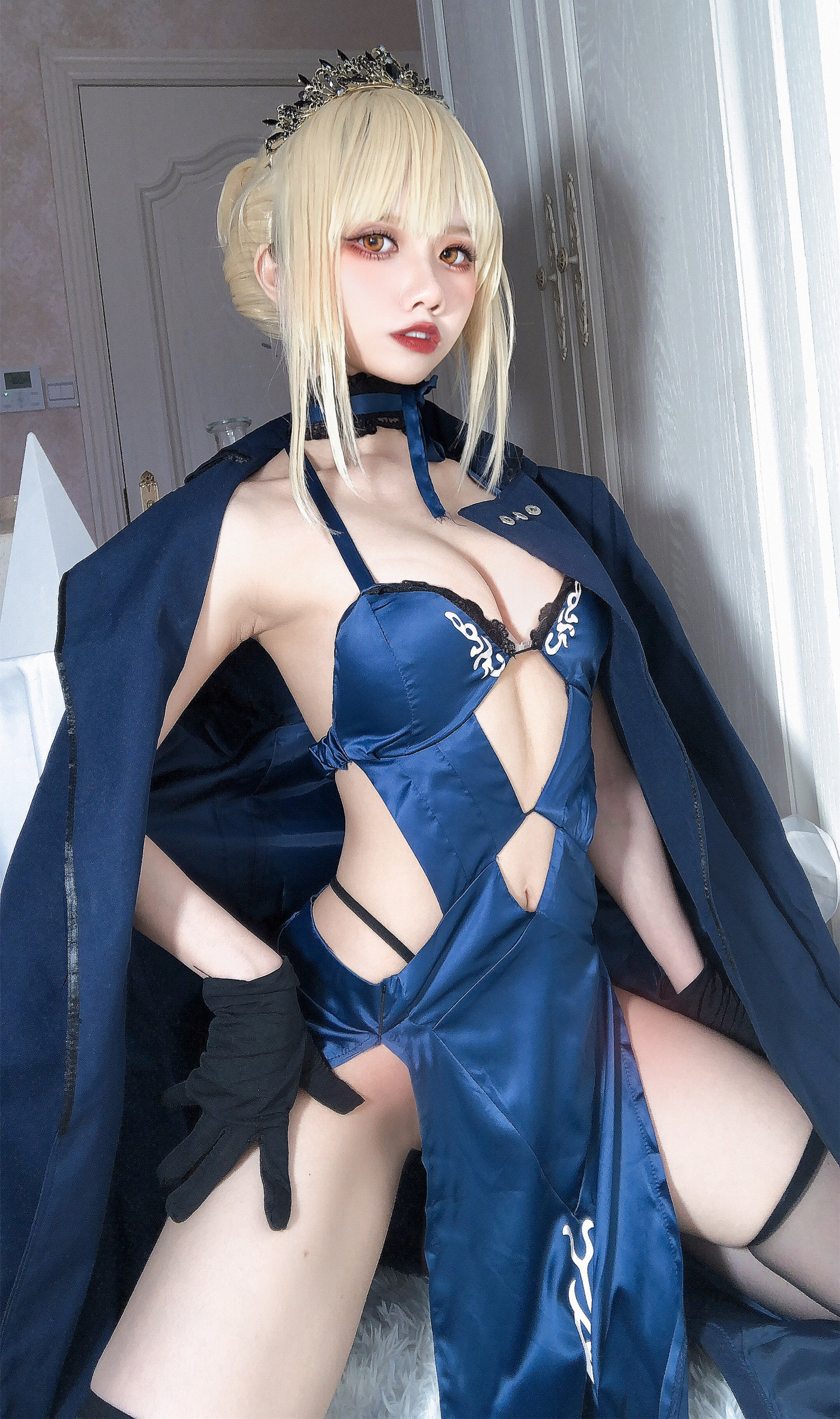 果咩酱w黑呆cosplay1