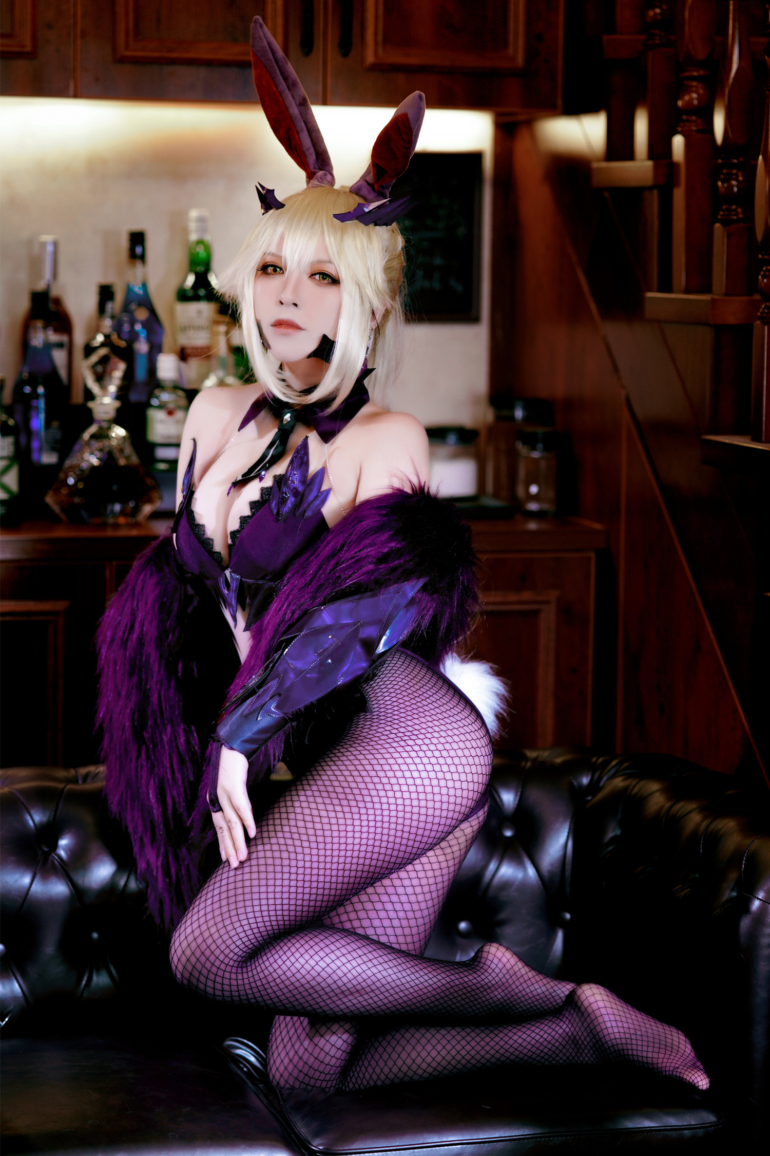 半半子CosPlay LancerAlter Bunny8