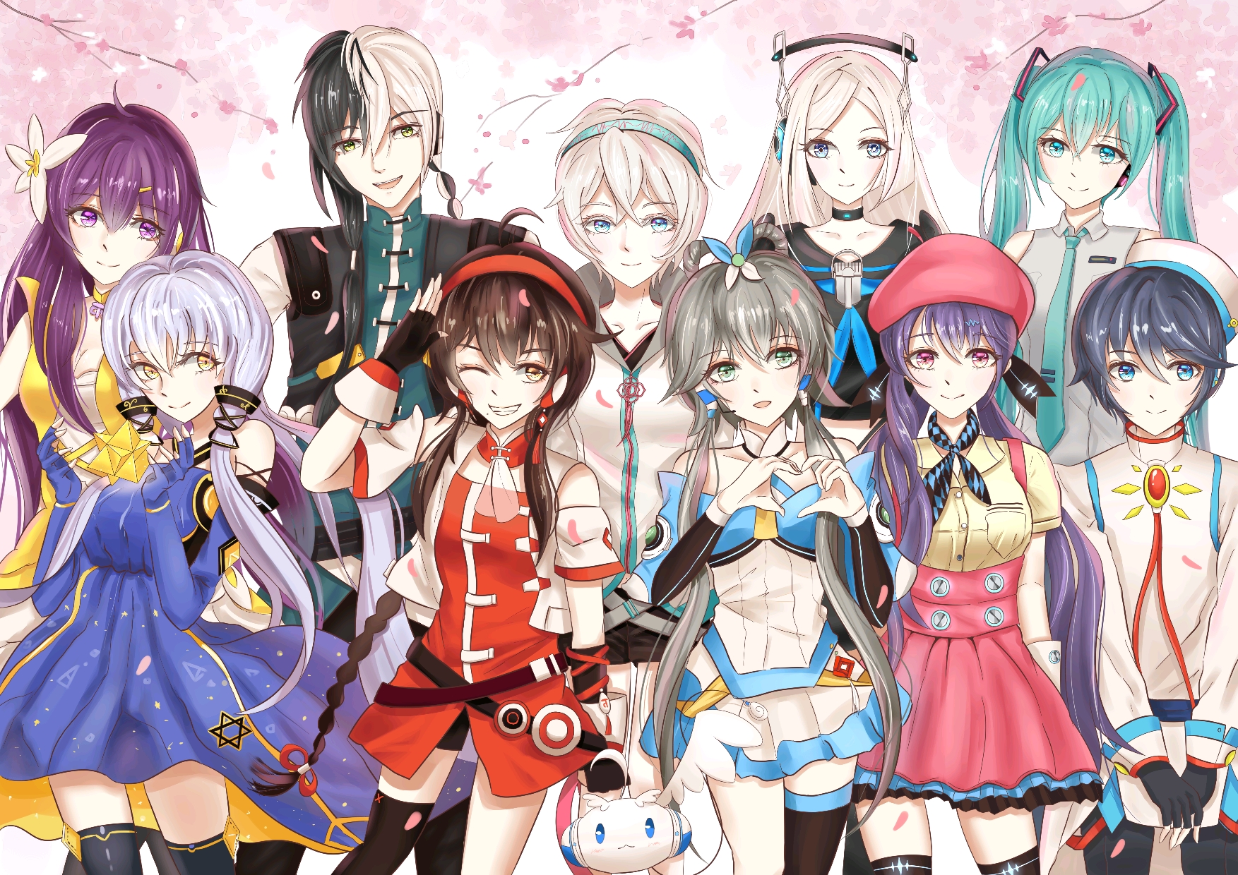 歌姬心中的偶像2【徵羽摩柯 初音未来 诗岸 心华 海伊 赤羽 星尘】