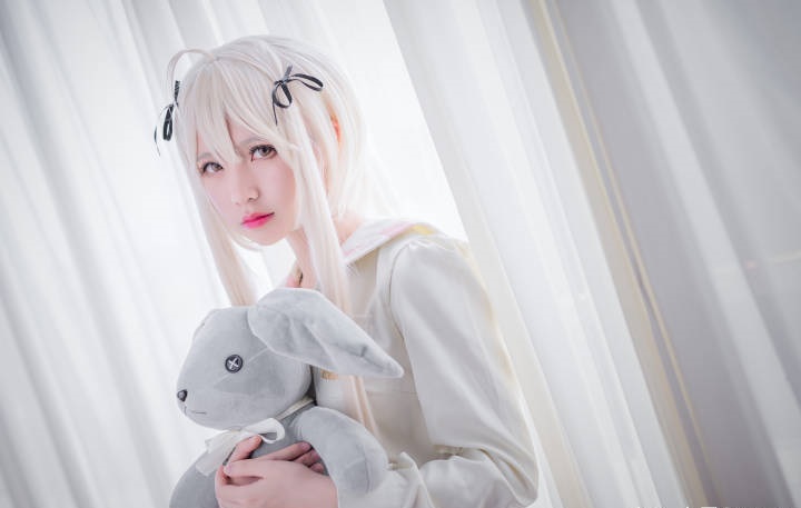 裸足穹妹比基尼cosplay