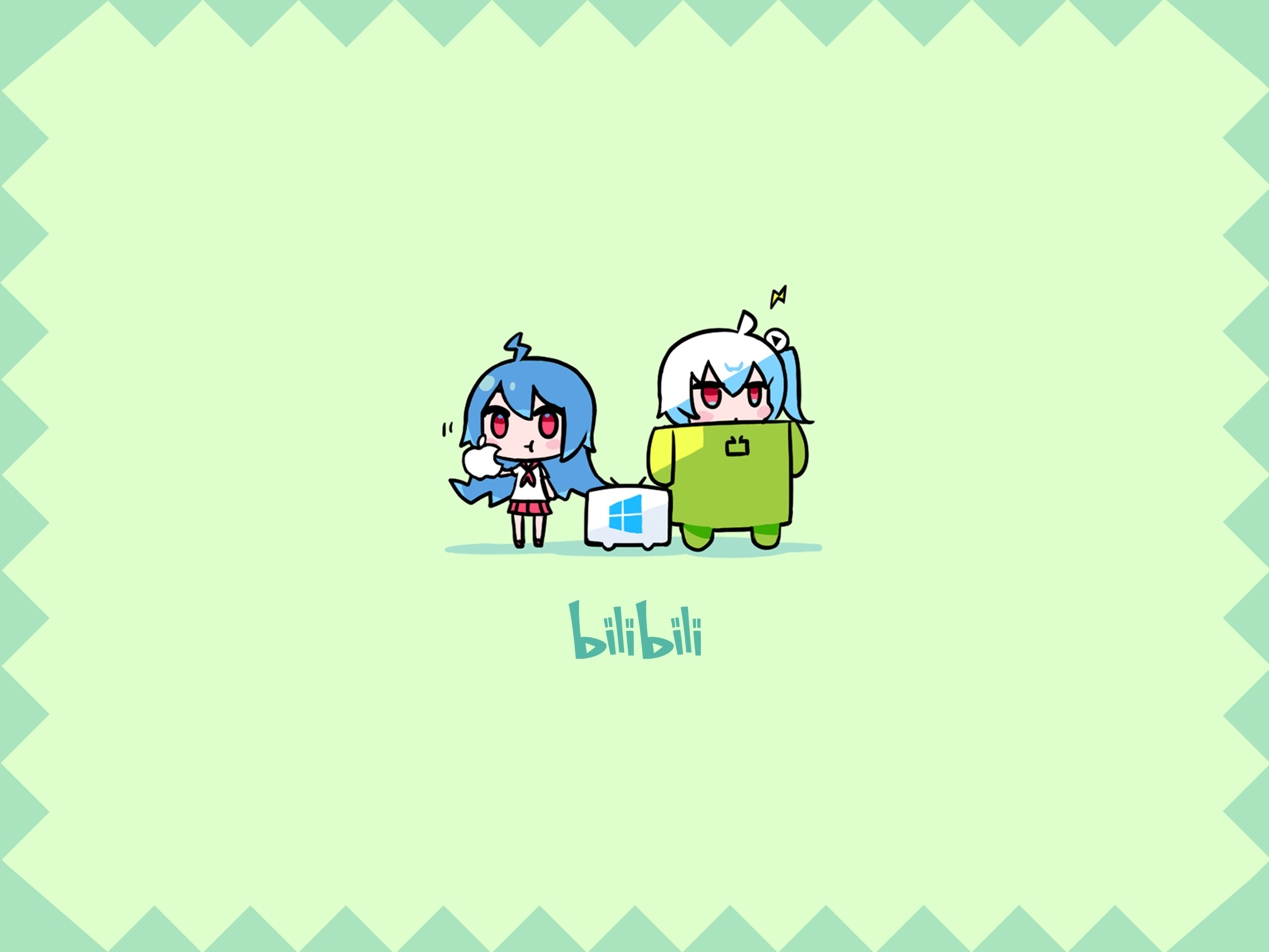 二次元插图(第三期-bilibili 2233壁纸1 哔哩哔哩