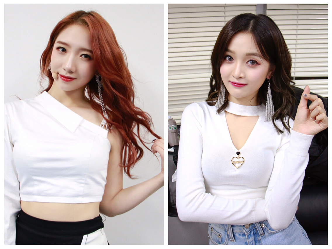 在一边的孟美岐只能默默地盯着这一幕的发生,因为自己和苞娜不是太熟