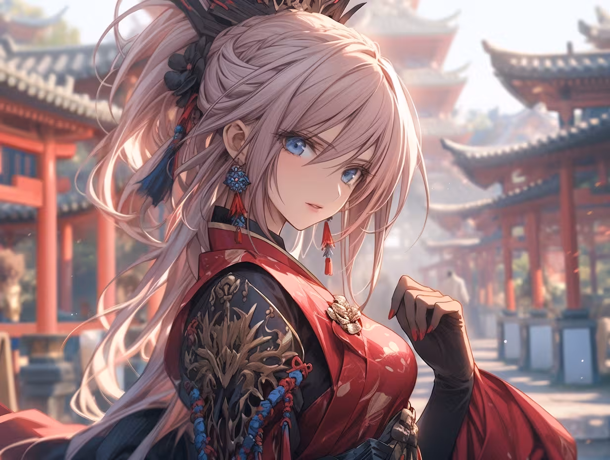 【ai绘画】fate系列宫本武藏高清美图壁纸欣赏(11) - 哔哩哔哩