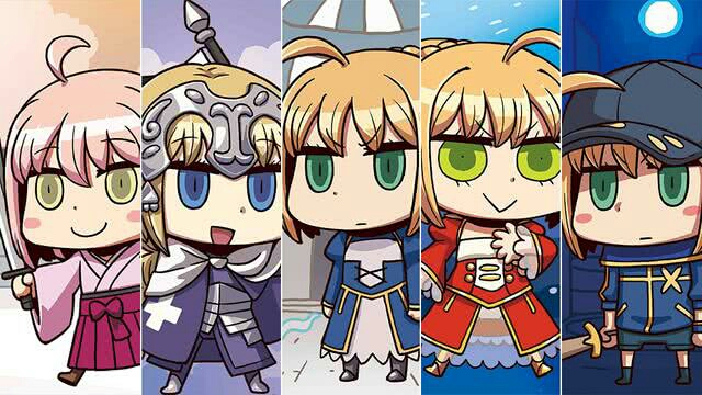 型月世界有多少个saber脸?看完之后保证你脸