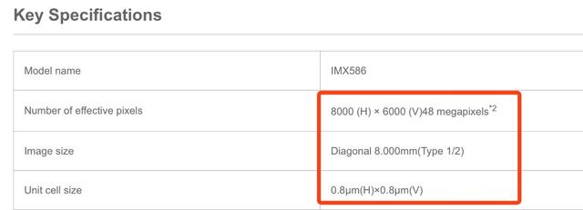 ▼三星GM1与索尼IMX586的相同与不同