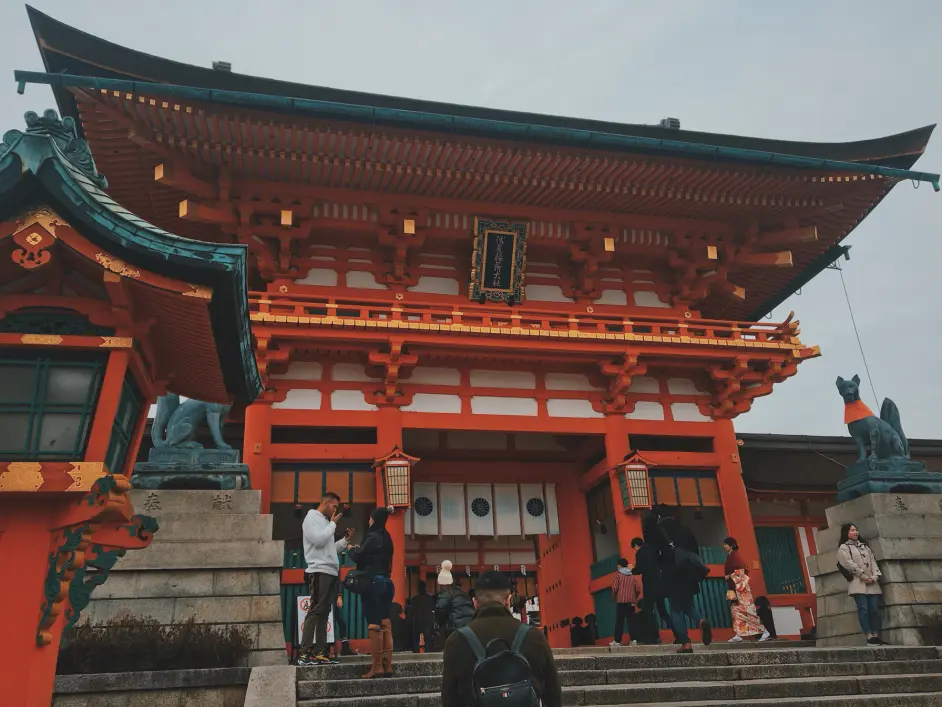 我的关西东京之旅part4 伏见稻荷 清水寺 八坂神社 哔哩哔哩