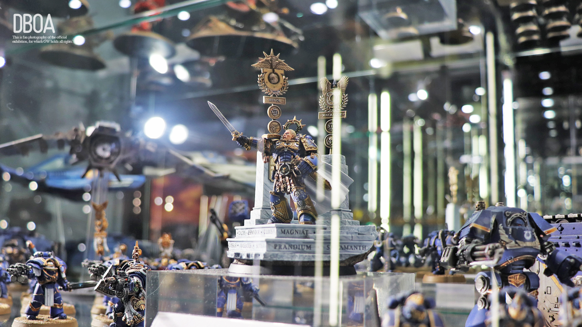 Warhammer World战锤世界 Hh+40k展览场拍精修(2) - 哔哩哔哩