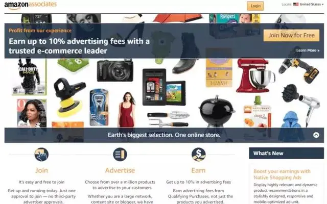 亚马逊联盟项目amazon Affiliate是什么 亚马逊联盟如何收款 哔哩哔哩