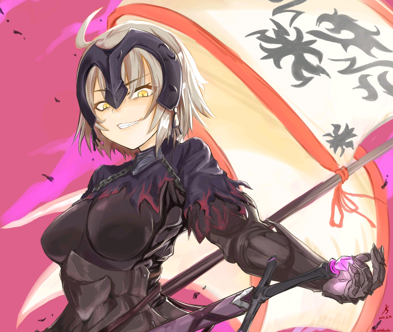 fgo动漫美图贞德alter美图二破篇中