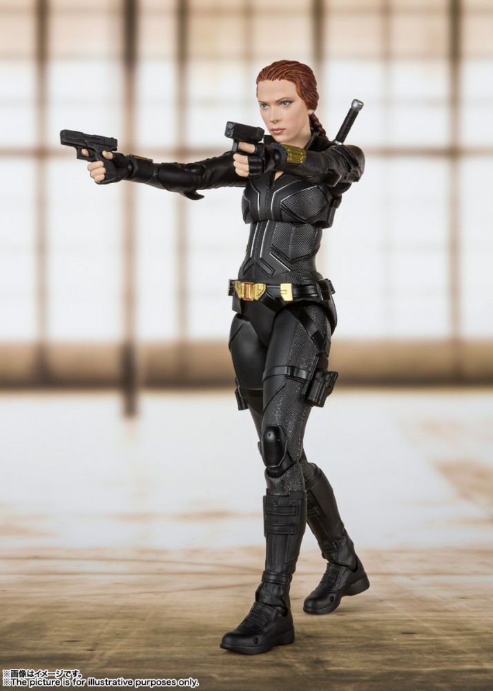 s.h. figuarts 黑寡妇 (black widow) 与模仿大师可动人偶介绍