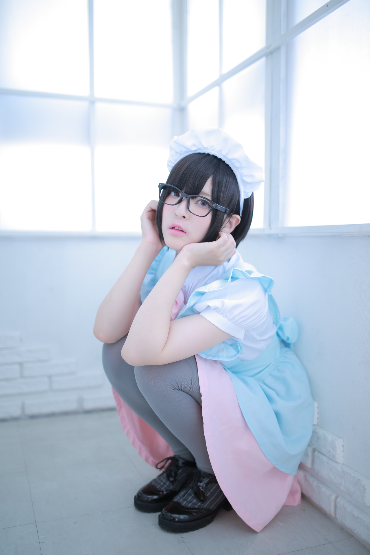 cosplay【小姐姐】～眼镜女仆