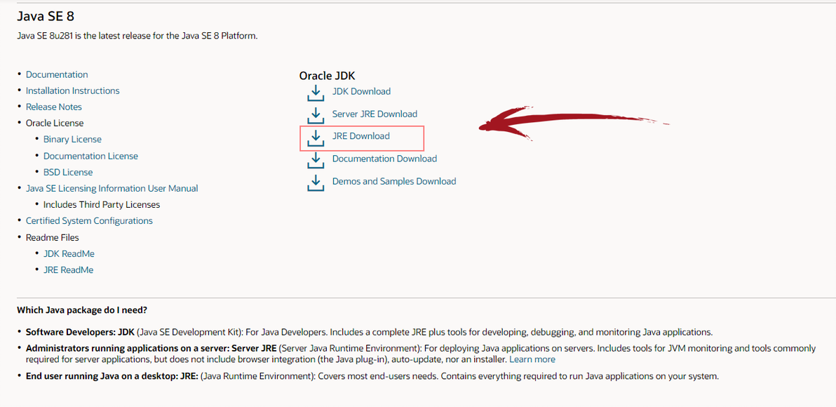 Jdk 8u281 Windows X64.exe