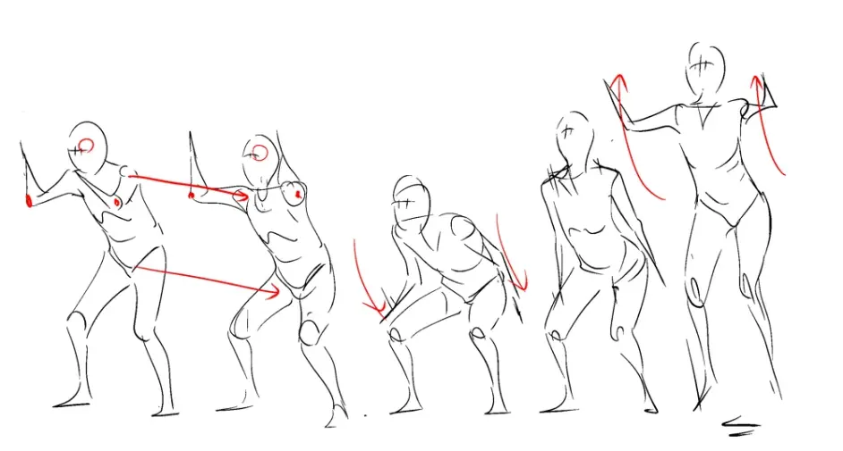 好想参考一下 姿势集特辑 Pixivision搬运 哔哩哔哩