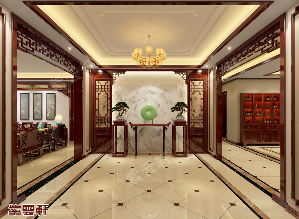 门厅中式设计