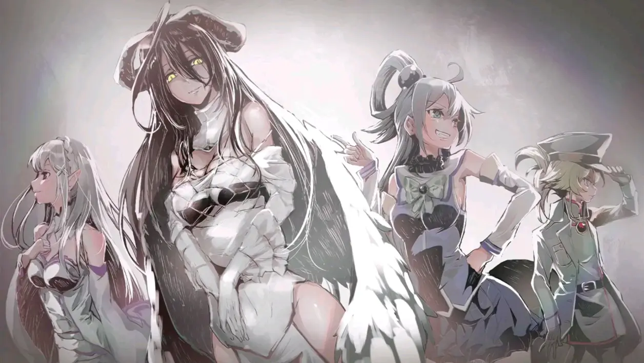 异世界四重奏片尾插画壁纸(第一,第二季)