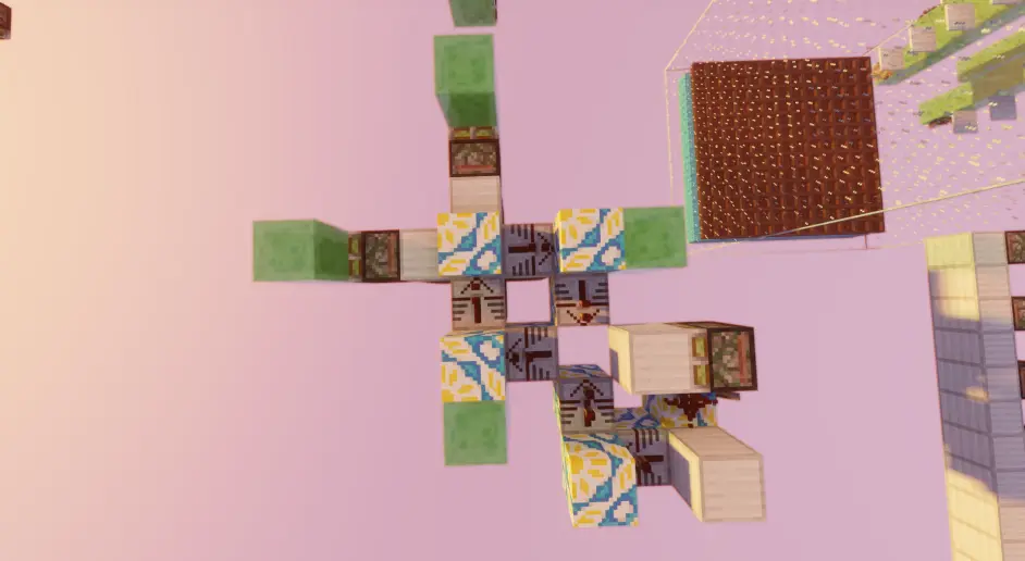 Minecraft 详细多图 30w低卡顿地毯复制机 单红石粉的应用 哔哩哔哩