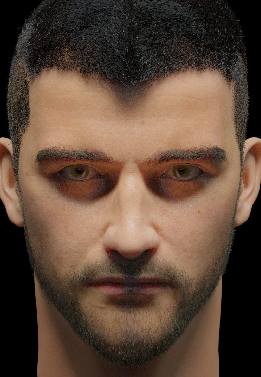 人头渲染 - 哔哩哔哩