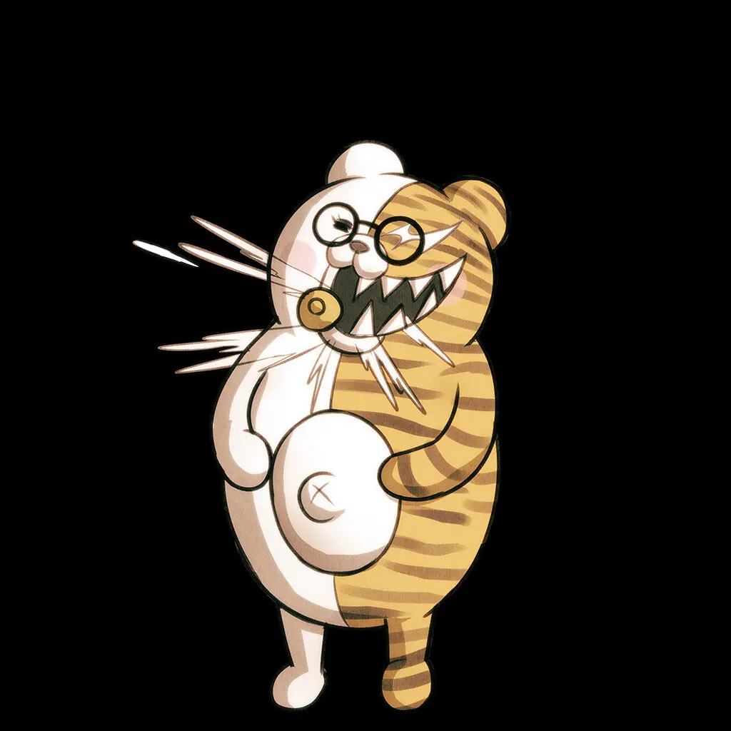 弹丸论破黑白之介半身全身立绘