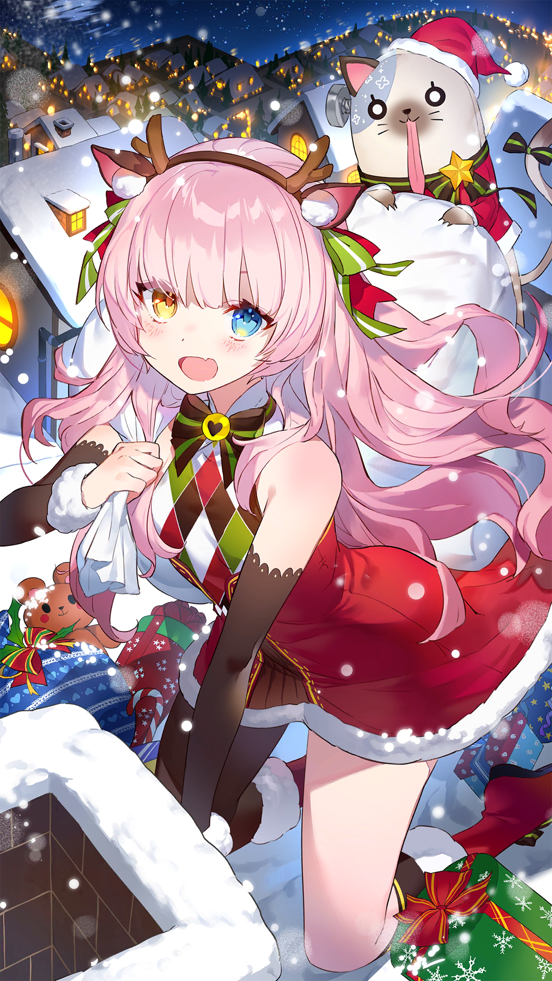 【双生视界/立绘】限定补给·冬日粉雪 (苏小真/时无暇/伊珂丝/千姬)