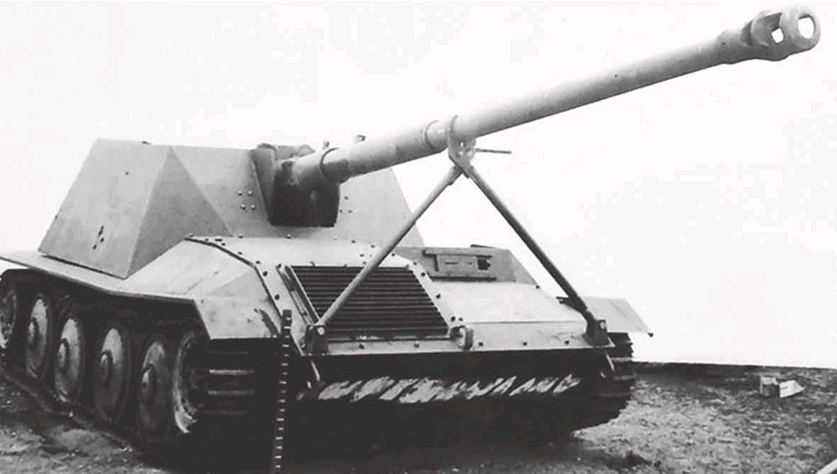 小车扛大炮的经典之作:88mm pak43武器运载车