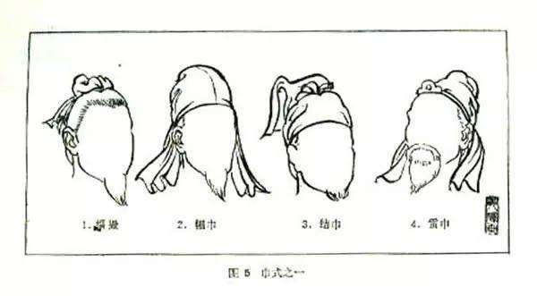 唐代男子发型图解图片