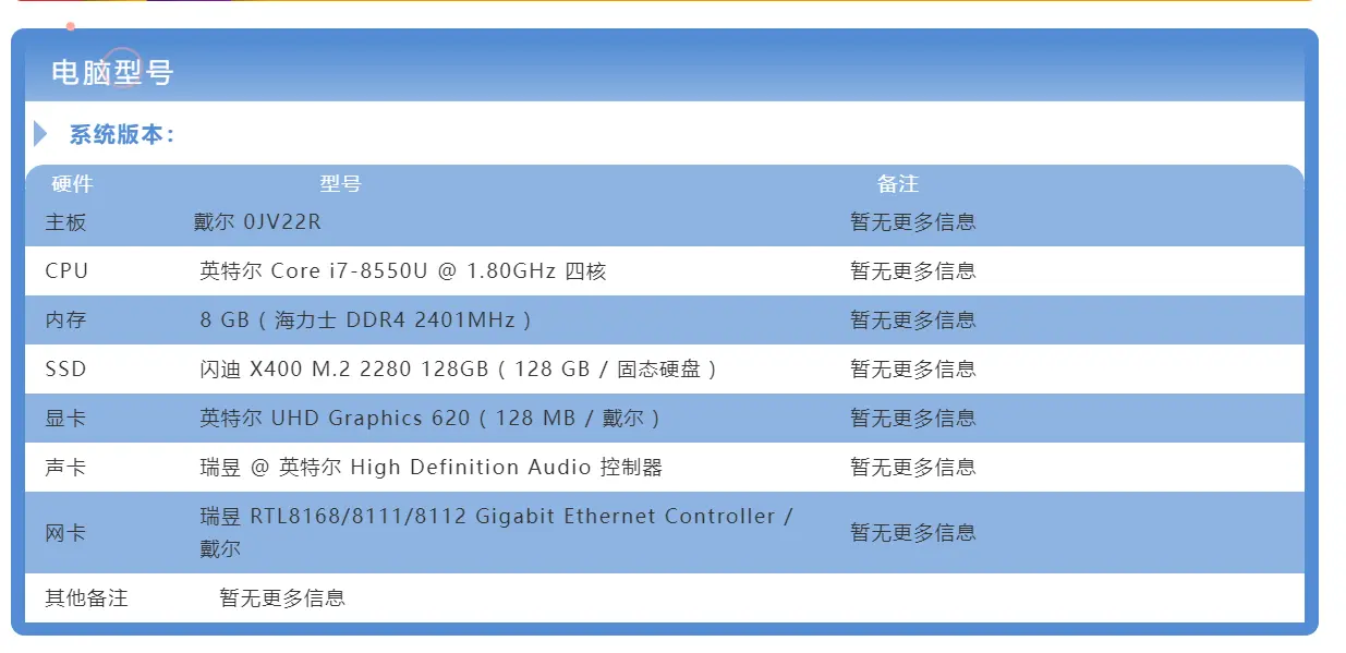 戴尔灵越7572配置图片