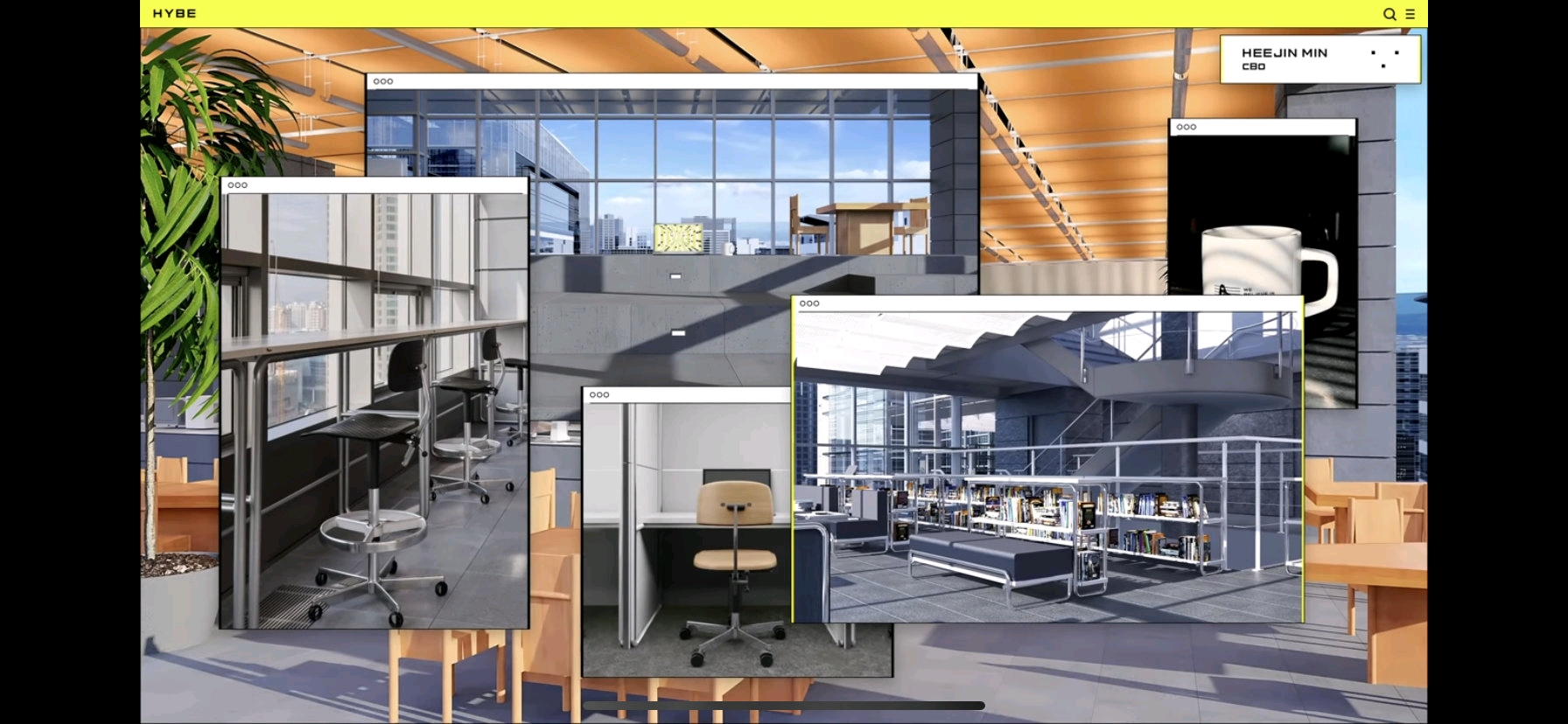 韩网热议bighithybe新大楼内部设施一个字大