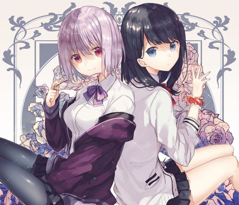 gridman】新条茜与宝多六花超清图片!