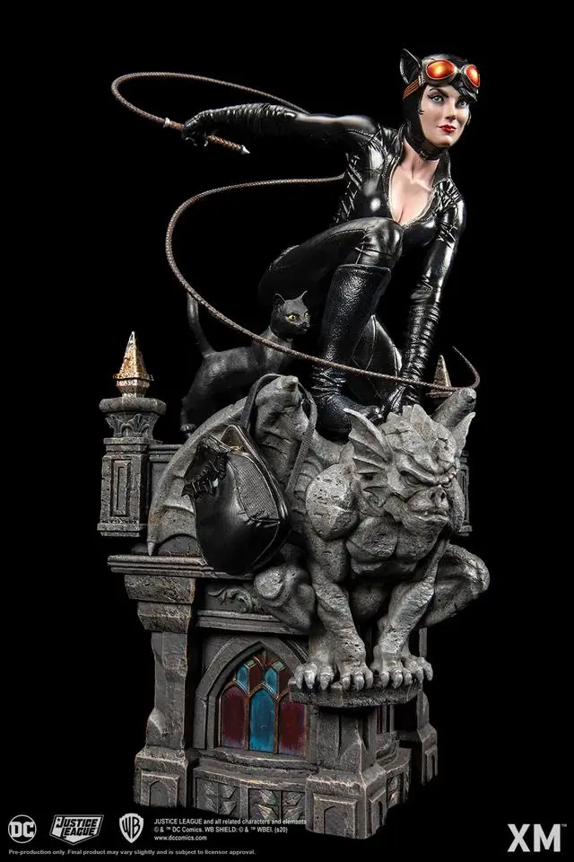 Xm推出1 6猫女雕像 这皮衣造型真诱人 哔哩哔哩