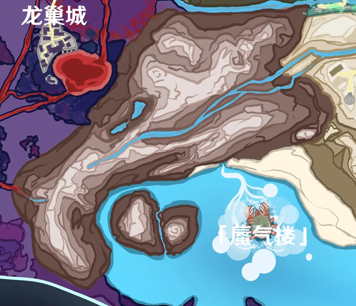 阴阳师二创地图百鬼地理志各区域介绍