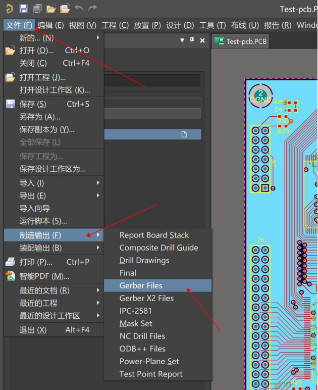 Altium Designer 22 导出Gerber文件的常规步骤 哔哩哔哩