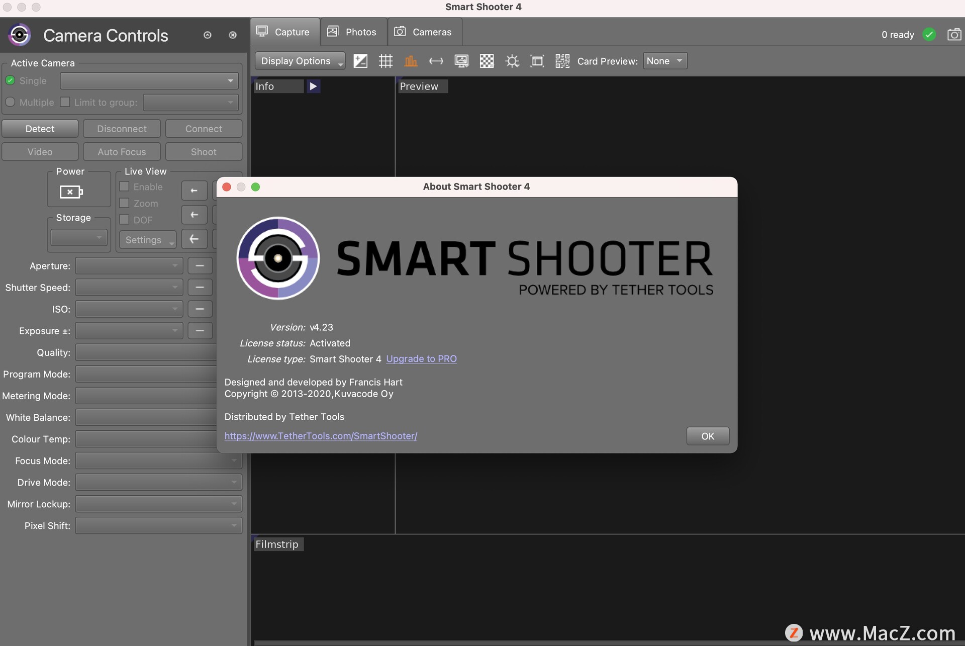 smart shooter 4 vs capture one