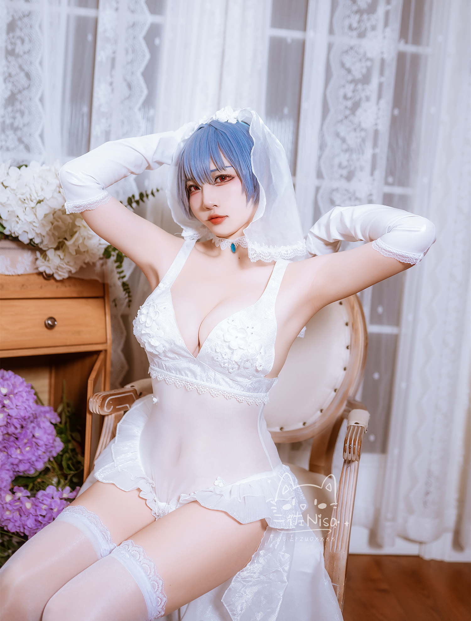 二佐nisa婚纱绫波丽cosplay7