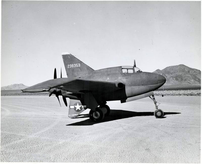 xp-56"黑子弹",二战时期来自美国的"奇葩"战斗机