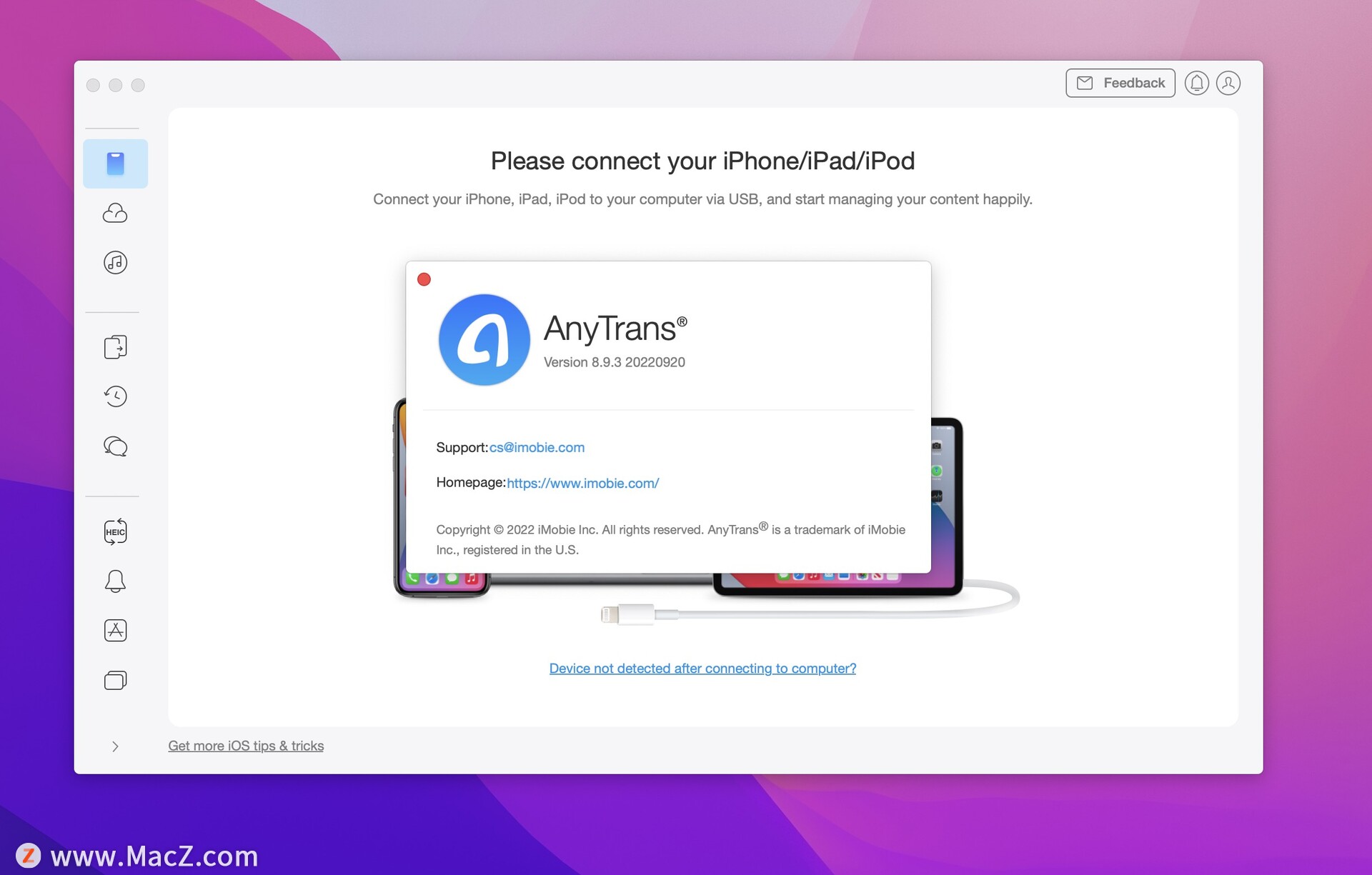 for mac instal AnyTrans iOS 8.9.5.20230727