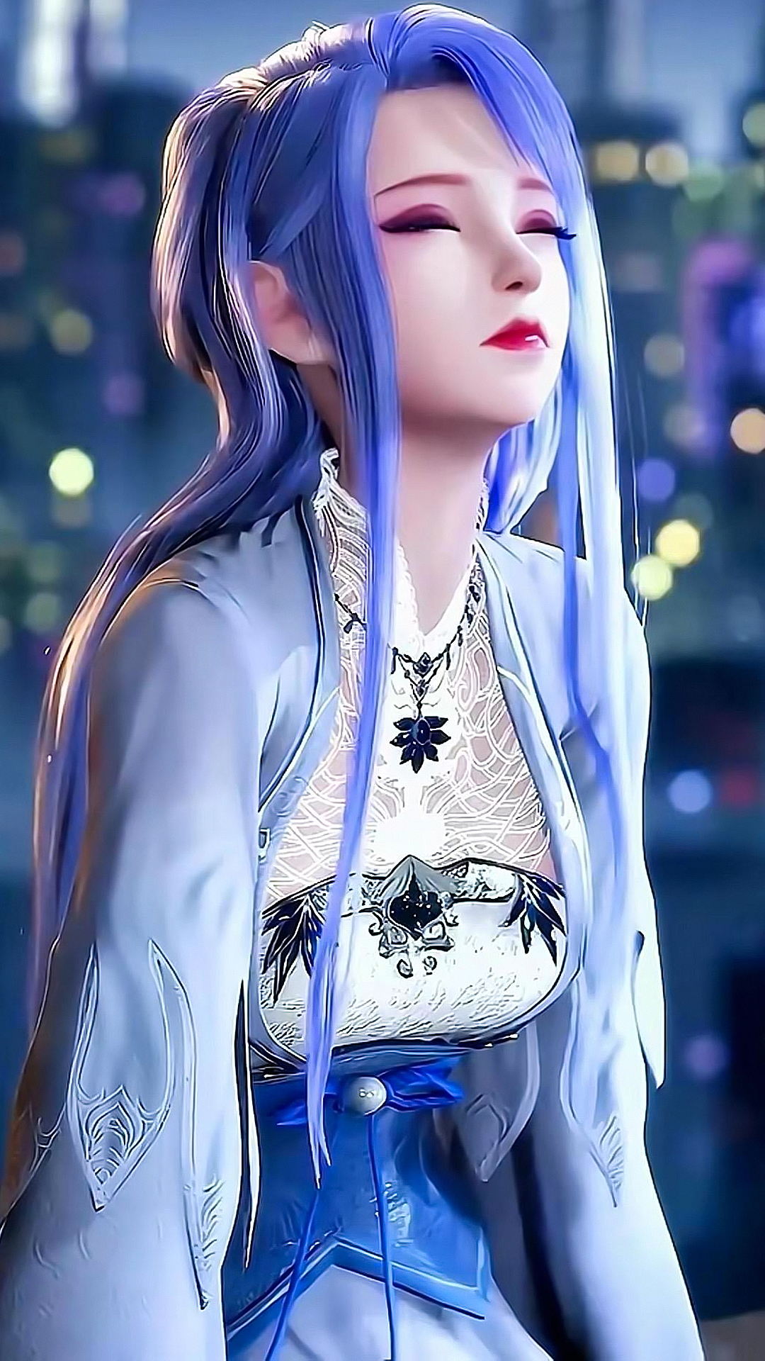 《诸天纪》秋月华手机壁纸:月中谪仙,人送外号“玉衡仙子” - 哔哩哔哩
